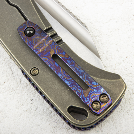 Нож QSP Rhino, M390, Titanium Bronze - купить в интернет-магазине Blademan