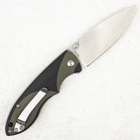 Нож QSP Piglet, 14C28N, G10 Black/Green - купить в интернет-магазине Blademan