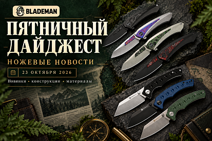 Ножевая пятница: Dactyl, новые WE и возвращение Corgi