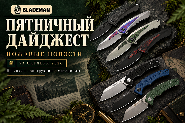 Ножевая пятница: Dactyl, новые WE и возвращение Corgi