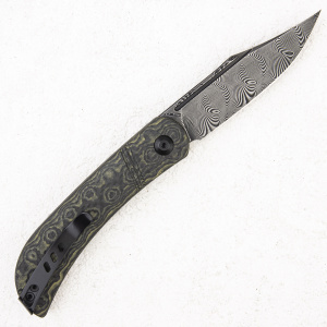 Нож CIVIVI Appalachian Drifter, Damascus, Rose Pattern Carbon/G10 Yellow, C2015DS-3 Нож CIVIVI Appalachian Drifter, Damascus, Rose Pattern Carbon/G10 Yellow, C2015DS-3