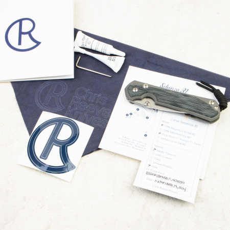 Нож Chris Reeve Large Sebenza 31 Inlay, CPM MagnaCut, Titanium/Black Canvas Micarta Handle, L31-1200 Нож Chris Reeve Large Sebenza 31 Inlay, CPM MagnaCut, Titanium/Black Canvas Micarta Handle, L31-1200