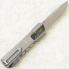 Нож Remette Sharp Leopard, M390, Titanium Gray Handle with Carbon Black/Yellow, ZL301A Нож Remette Sharp Leopard, M390, Titanium Gray Handle with Carbon Black/Yellow, ZL301A