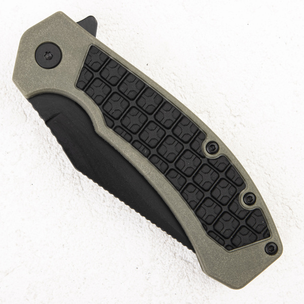 Нож Kershaw Faultline, 8Cr13MoV, GFN Black/Green, 8760