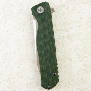 Нож Petrified Fish Forward, D2, Satin, Micarta Green Handle, PF818GRMS Нож Petrified Fish Forward, D2, Satin, Micarta Green Handle, PF818GRMS