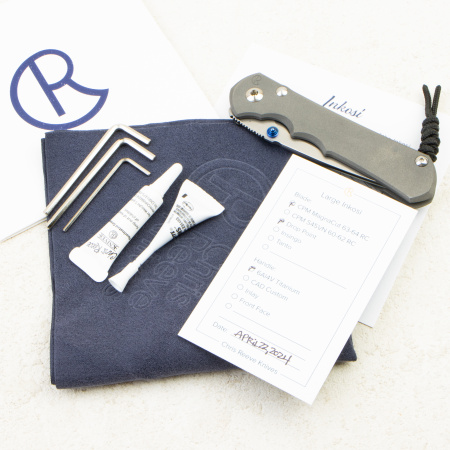 Нож Chris Reeve Large Inkosi, CPM MagnaCut, Titanium, LIN-1000