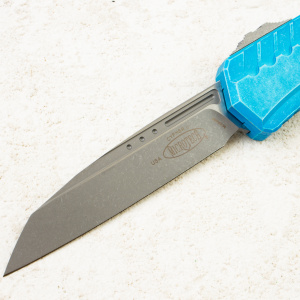 Нож Microtech Cypher II, Apocalyptic, M390MK, Aluminum Marbled Blue, 1241-10 MBL Нож Microtech Cypher II, Apocalyptic, M390MK, Aluminum Marbled Blue, 1241-10 MBL