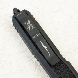 Нож Microtech Makora, Tactical, M390, Aluminum Black, 207-1 TS, (Signature Series) Нож Microtech Makora, Tactical, M390, Aluminum Black, 207-1 TS, (Signature Series)