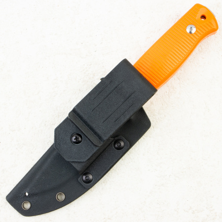 Нож HOT Knife Hoot, Satin, D2, G10 Orange Handle, Kydex