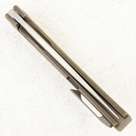 Нож WE Knife Speedliner, CPM 20CV, Bronze Titanium Handle Нож WE Knife Speedliner, CPM 20CV, Bronze Titanium Handle - купить в интернет-магазине Blademan