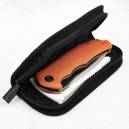 Нож CIVIVI Praxis, 9Cr18MoV, G10 Orange Нож CIVIVI Praxis, 9Cr18MoV, G10 Orange - купить в интернет-магазине Blademan