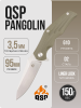 Нож QSP Pangolin, D2, G10 Green Нож QSP Pangolin, D2, G10 Green