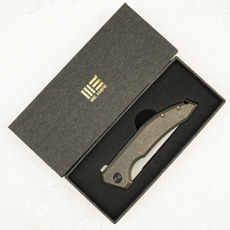 Нож WE Knife Quixotic, 20CV, Titanium Bronze Нож WE Knife Quixotic, 20CV, Titanium Bronze - купить в интернет-магазине Blademan