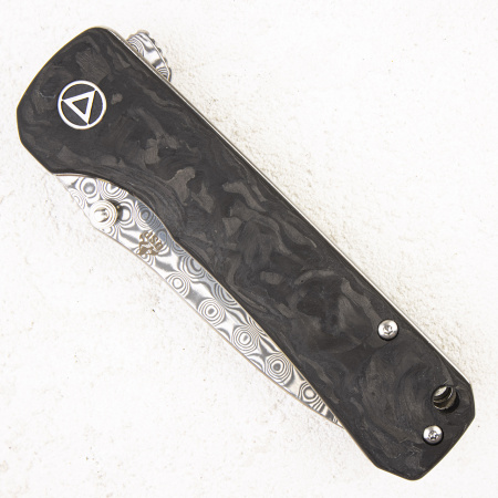 Нож QSP Hawk, Damascus Steel, Carbon fiber Нож QSP Hawk, Damascus Steel, Carbon fiber - купить в интернет-магазине Blademan