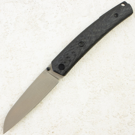 Нож Petrified Fish Patte V2, Satin, 14C28N, Carbon Fiber Handle, PF719CS Нож Petrified Fish Patte V2, Satin, 14C28N, Carbon Fiber Handle, PF719CS