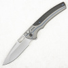 Нож WE Knife Exciton, CPM 20CV, Titanium/Twill Carbon Fiber Gray. LIMITED EDITION Нож WE Knife Exciton, CPM 20CV, Titanium/Twill Carbon Fiber Gray. LIMITED EDITION