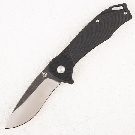Нож QSP Raven, D2, G10 Black