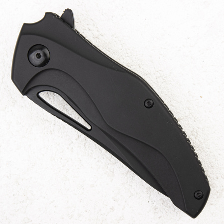 Нож Brous Blades Exo, D2 Blackout, Titanium Black, BRB92