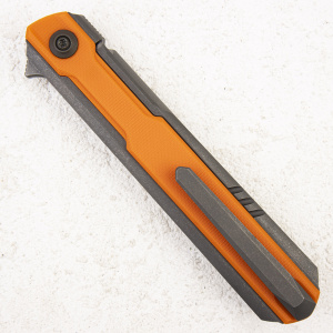 Нож WE Knife Peer, 20CV, 6AL4V Titanium/G10 Gray-Orange - складной туристические ножи из стали Нож WE Knife Peer, 20CV, 6AL4V Titanium/G10 Gray-Orange - складной туристические ножи из стали