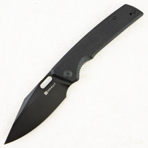 Нож SENCUT GlideStrike Thumb Hole Knife Black Coarse G10, S23018-1 Нож SENCUT GlideStrike Thumb Hole Knife Black Coarse G10, S23018-1