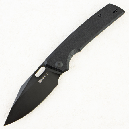 Нож SENCUT GlideStrike Thumb Hole Knife Black Coarse G10, S23018-1 Нож SENCUT GlideStrike Thumb Hole Knife Black Coarse G10, S23018-1