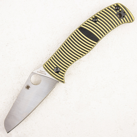 Нож Spyderco Caribbean, LC200N, G10 Black/Yellow