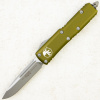 Нож Microtech UTX-85, Apocalyptic, M390, Aluminum OD Green, 231-10 Нож Microtech UTX-85, Apocalyptic, M390, Aluminum OD Green, 231-10