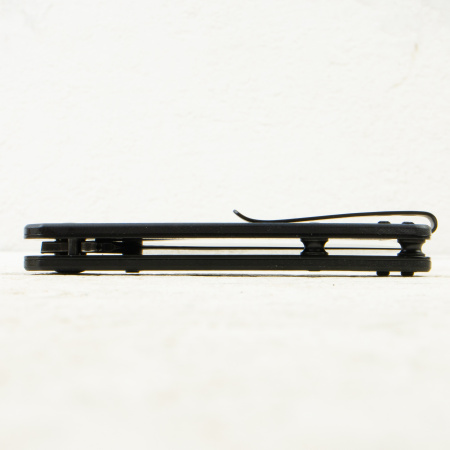 Нож QSP Penguin V2, Black Stonewashed, D2, G10 Black/Blue, QS130-E2 Нож QSP Penguin V2, Black Stonewashed, D2, G10 Black/Blue, QS130-E2