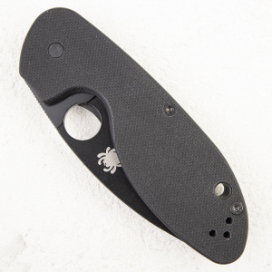 Нож Spyderco Efficient, 8Cr13MoV, G10 Black, C216GPBBK Нож Spyderco Efficient, 8Cr13MoV, G10 Black, C216GPBBK