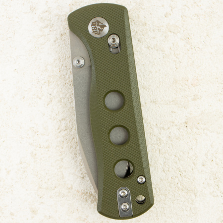 Нож QSP Canary Glyde, Stonewashed 14C28N, G10 Olive, QS150GL-B1 Нож QSP Canary Glyde, Stonewashed 14C28N, G10 Olive, QS150GL-B1
