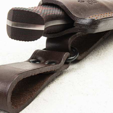 Нож Южный Крест Fang, CPR, Микарта Красно-черная - купить в интернет-магазине Blademan