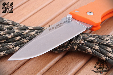 Нож Cold Steel Working Man Blaze Orange - купить в интернет-магазине Blademan