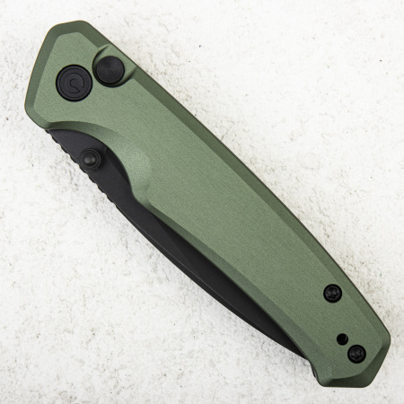 Нож CIVIVI Altus Button Lock, Nitro-V, Aluminum Green, C20076-5