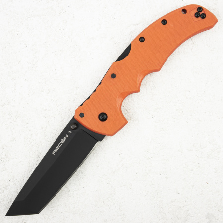 Нож Cold Steel Recon 1 Tanto, S35VN, G10 Orange, CS27BT-ORBK
