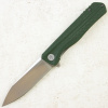 Нож Petrified Fish Forward, D2, Satin, Micarta Green Handle, PF818GRMS