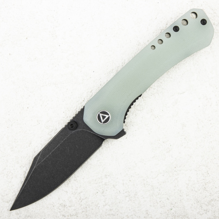Нож QSP Kestrel, 14C28N Black, G10 Jade