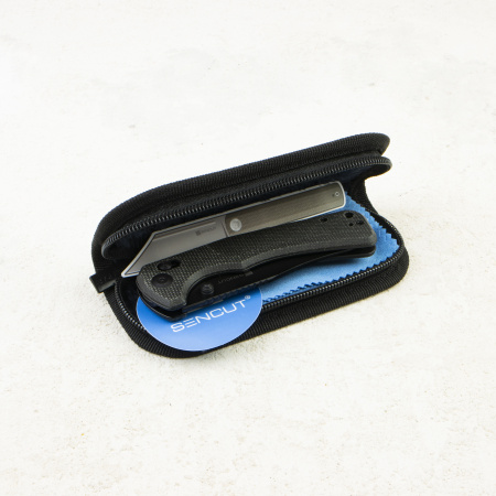 Нож Sencut Slybolt, Black, 9Cr18MoV, Micarta Dark Green Handle, S25001A-1 Нож Sencut Slybolt, Black, 9Cr18MoV, Micarta Dark Green Handle, S25001A-1