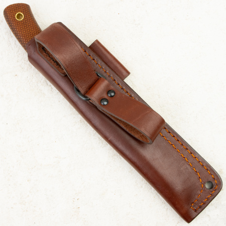 Нож Южный Крест Praiter, Convex, VG-10, Micarta Coyote, Насечка