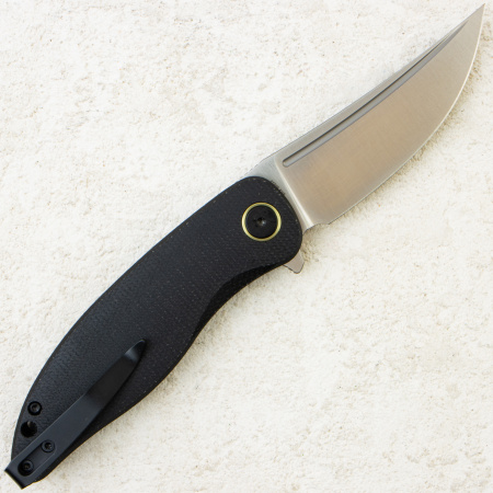Нож Petrified Fish Simum, Satin, K110, Micarta Black Handle, PFP06DMS Нож Petrified Fish Simum, Satin, K110, Micarta Black Handle, PFP06DMS