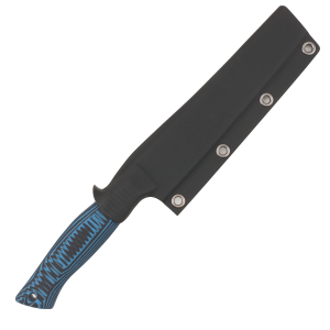 Нож OWL S130 F Универсал, N690 Cryo, G10 Black/Blue, Kydex