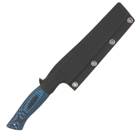 Нож OWL S130 F Универсал, N690 Cryo, G10 Black/Blue, Kydex