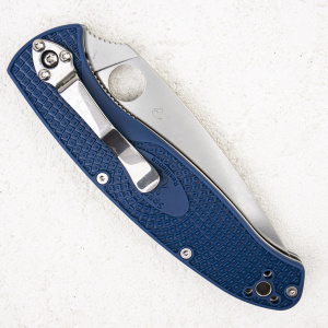 Нож Spyderco Resilience, C142PBL, S35VN Black, FRN Blue - складной туристические ножи из стали Нож Spyderco Resilience, C142PBL, S35VN Black, FRN Blue - складной туристические ножи из стали