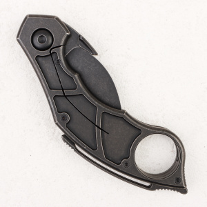 Нож Quartermaster Murtaugh Karambit, S35VN Black, Titanium Black Нож Quartermaster Murtaugh Karambit, S35VN Black, Titanium Black