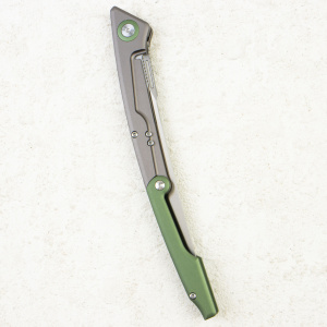 Нож CIVIVI Shawka, Satin, 14C28N, Aluminum Gray/Green Handle, Nylon Sheath, C22029B-3 Нож CIVIVI Shawka, Satin, 14C28N, Aluminum Gray/Green Handle, Nylon Sheath, C22029B-3