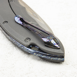 Нож WE Knife Makani, CPM 20CV, Titanium. LIMITED EDITION - складной туристические ножи из стали Нож WE Knife Makani, CPM 20CV, Titanium. LIMITED EDITION - складной туристические ножи из стали