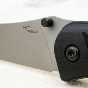 Mr.Blade HIT, D2, Stonewash, G10 Black Mr.Blade HIT, D2, Stonewash, G10 Black