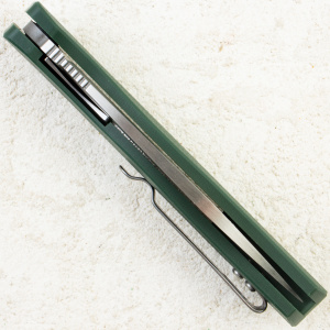 Нож Petrified Fish Forward, D2, Satin, G10 Green Handle, PF818GRS Нож Petrified Fish Forward, D2, Satin, G10 Green Handle, PF818GRS
