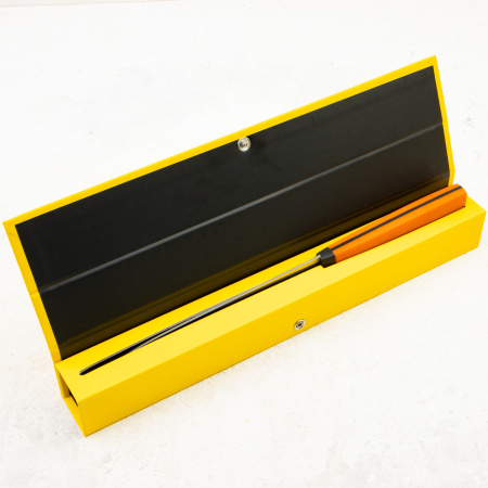 Нож мини шеф OWL CH160 F, JM390 Cryo, G10 Orange