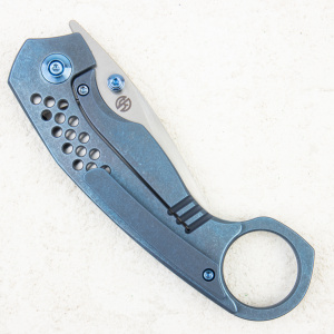 Нож WE Knife Envisage, CPM 20CV, Titanium Blue - складной туристические ножи из стали Нож WE Knife Envisage, CPM 20CV, Titanium Blue - складной туристические ножи из стали