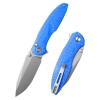 Нож Remette Cool Whale, 14C28N, CNC G10 Blue Handle, RTCL-GN5